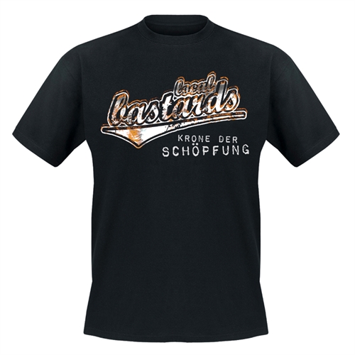 Local Bastards – Krone der Schpfung, T-Shirt (farbiger Druck)