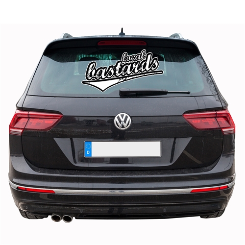 Local Bastards – Classic, Heckscheibenaufkleber